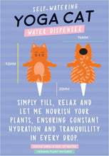 Load image into Gallery viewer, Yoga Cat Water Dispenser
