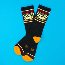 Load image into Gallery viewer, Good Grief Gym Crew Socks - Tigertree
