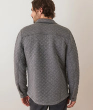 Load image into Gallery viewer, Corbet Quilted Overshirt - Dark Heather Grey - Tigertree
