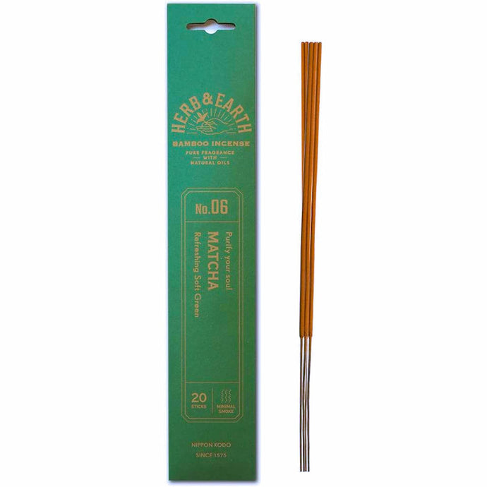 Herb & Earth Incense - Matcha - Tigertree