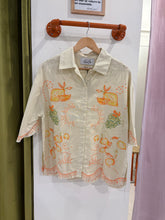 Load image into Gallery viewer, Lemon Squeeze Embroidered Top - Tigertree
