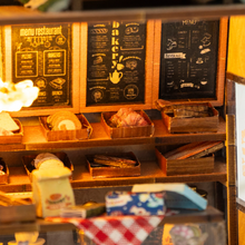 Load image into Gallery viewer, DIY Miniature House Kit: Golden Bakehouse
