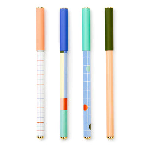 Ball Point Pen Set of 4 - Tigertree