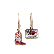 Load image into Gallery viewer, Boot &amp; Country Cassette Earrings - Tigertree
