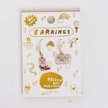 Load image into Gallery viewer, Boot &amp; Country Cassette Earrings - Tigertree
