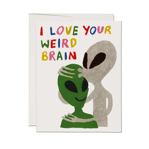 Alien Love Card