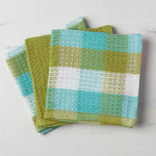 Load image into Gallery viewer, Leaf Check Dishcloth S/3 - Tigertree
