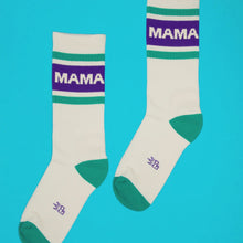 Load image into Gallery viewer, Mama Gym Crew Socks - Tigertree
