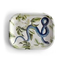 Load image into Gallery viewer, Metal Blue Snake Tray - Tigertree
