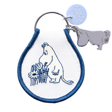 Load image into Gallery viewer, Moomintroll Garden Patch Keychain - Tigertree
