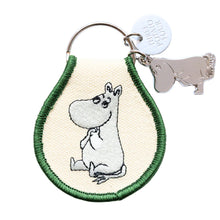 Load image into Gallery viewer, Moomintroll Sitting Patch Keychain - Tigertree
