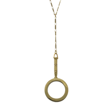 Load image into Gallery viewer, Long Y-Drop Magnifying Necklace
