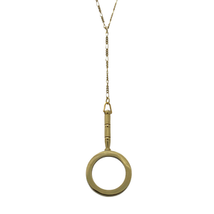 Long Y-Drop Magnifying Necklace