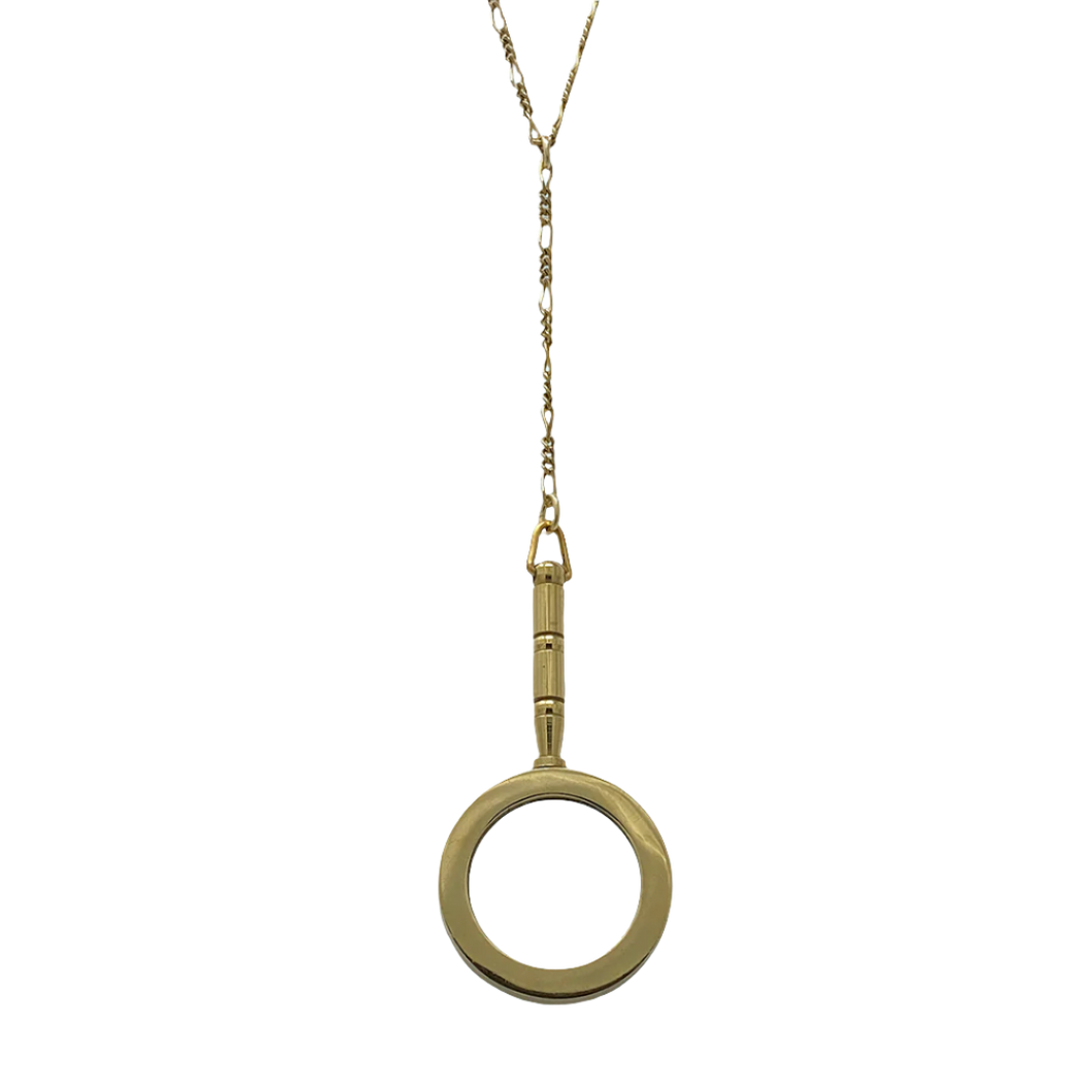 Long Y-Drop Magnifying Necklace