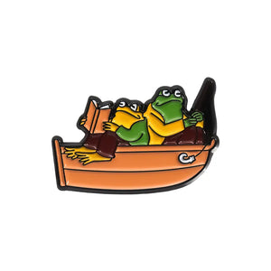 Frog & Toad Enamel Pin