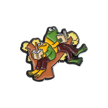 Load image into Gallery viewer, Frog &amp; Toad Enamel Pin
