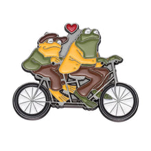 Load image into Gallery viewer, Frog &amp; Toad Enamel Pin
