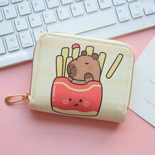 Load image into Gallery viewer, Capybara Zipper Wallet
