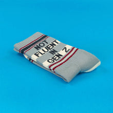 Load image into Gallery viewer, Not Fluent In Gen Z Gym Crew Socks - Tigertree
