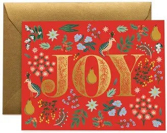 Partridge Holiday Card