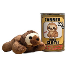 Load image into Gallery viewer, OIive the Canned Baby Sloth - Tigertree
