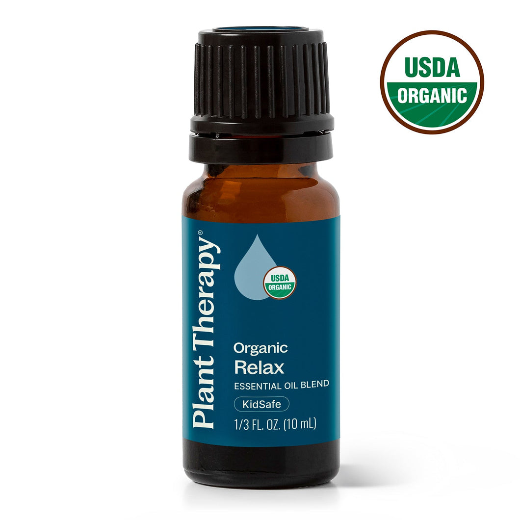 Organic Relax Essential Oil Blend- 10ml