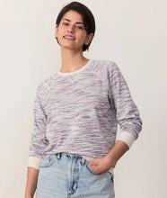 Load image into Gallery viewer, Space Dye Reversible Raglan - Indigo Space Dye - Tigertree
