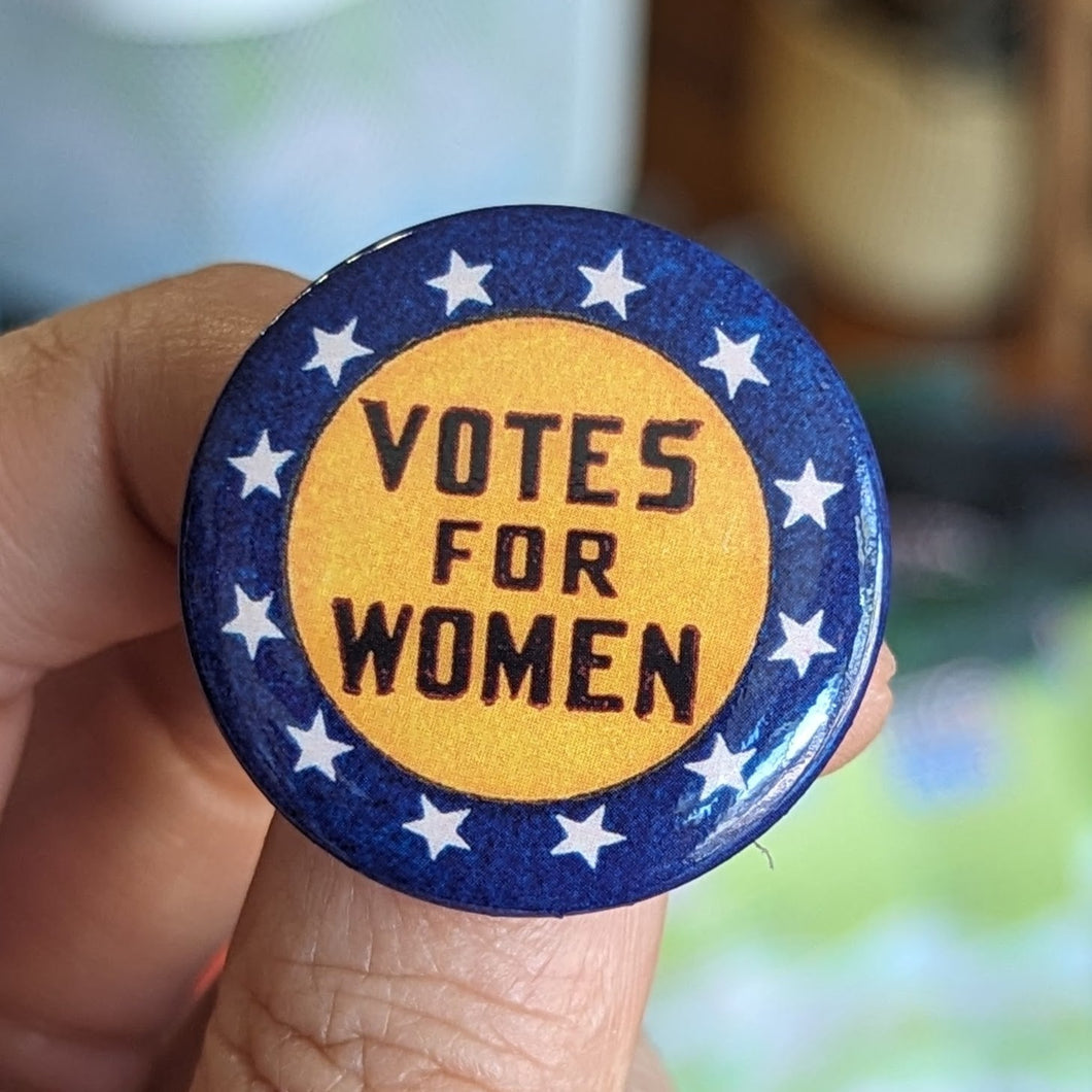 Votes for Women Button - Tigertree