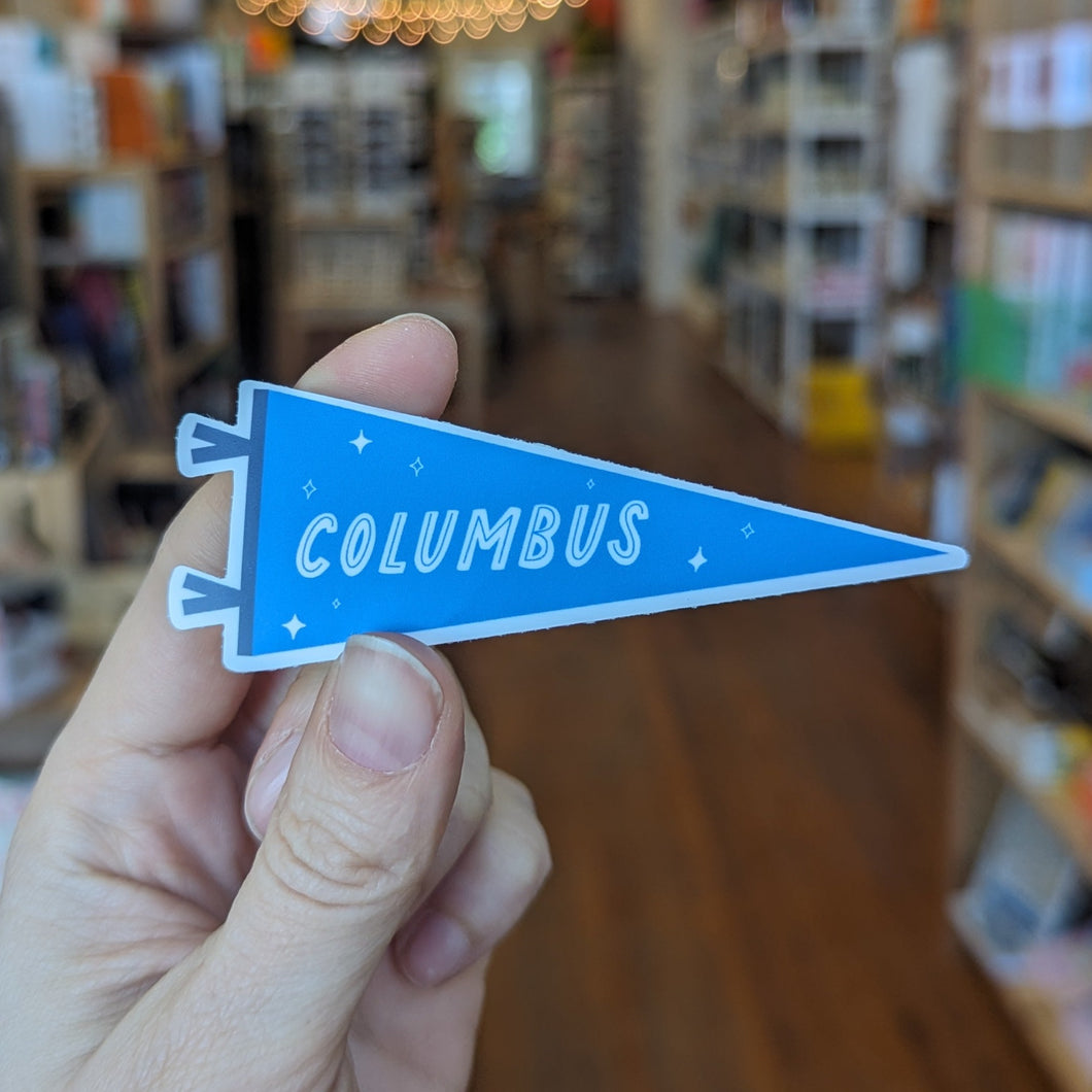 Columbus Pennant Sticker - Tigertree
