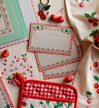 Load image into Gallery viewer, Pack of 12 Cherry Farm Recipe Cards

