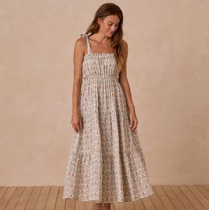 Garden Grid Delphina Dress