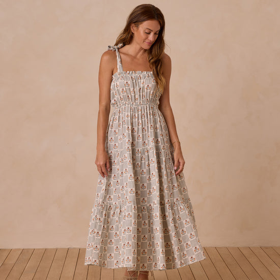 Garden Grid Delphina Dress