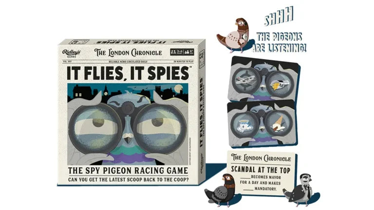 It Flies, It Spies: Spy Pigeon Racing Game