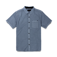 Load image into Gallery viewer, Made to Fade Short Sleeve Button Up Shirt- Washed Slate
