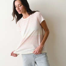 Load image into Gallery viewer, Swing Crew Tee - Rainbow Stripe
