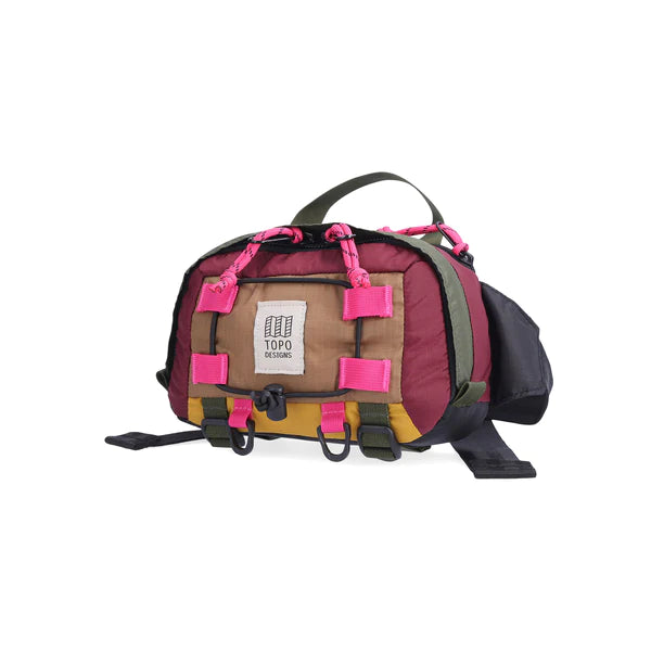 Mountain Hip Pack - Burgundy/Dark Khaki - Tigertree