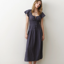 Load image into Gallery viewer, Skye Midi Dress - Indigo
