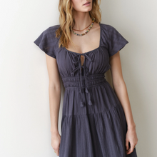 Load image into Gallery viewer, Skye Midi Dress - Indigo
