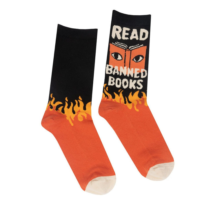 Read Banned Books Socks - Tigertree