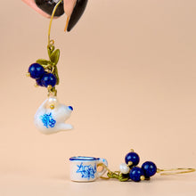 Load image into Gallery viewer, Spill the Tea Earrings- 18K Gold Plated
