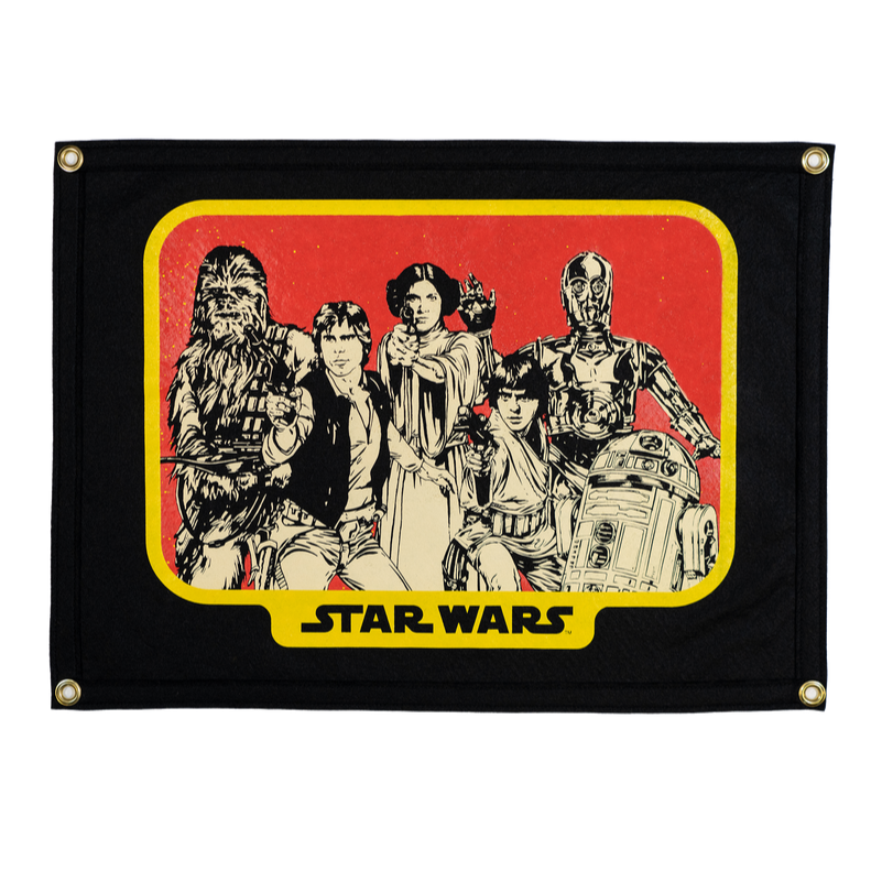 Star Wars Character Camp Flag