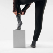 Load image into Gallery viewer, Hike Classic Edition Light Cushion Second Cut™ Crew Socks - Charcoal
