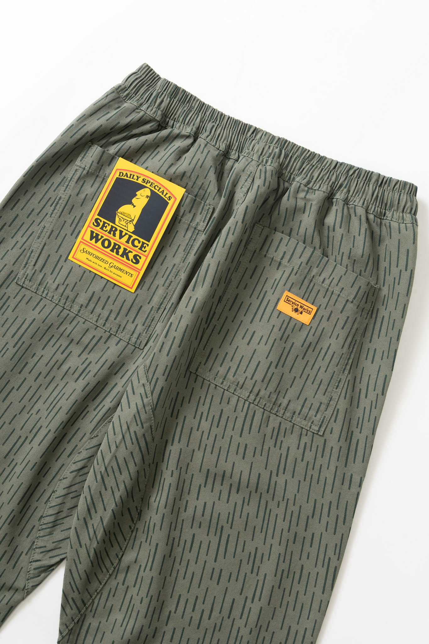 Load image into Gallery viewer, Raindrop Chef Pants- Green - Tigertree