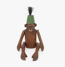 Load image into Gallery viewer, Wooden Monkey - Tigertree

