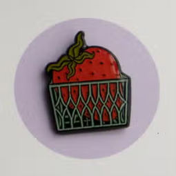 Mega Strawberry Pin - Tigertree