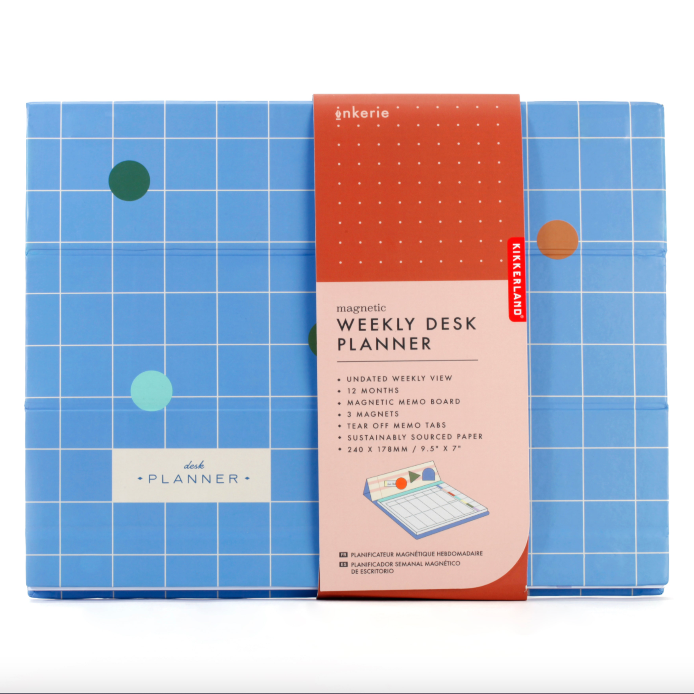 Magnetic Weekly Desk Planner | Tigertree