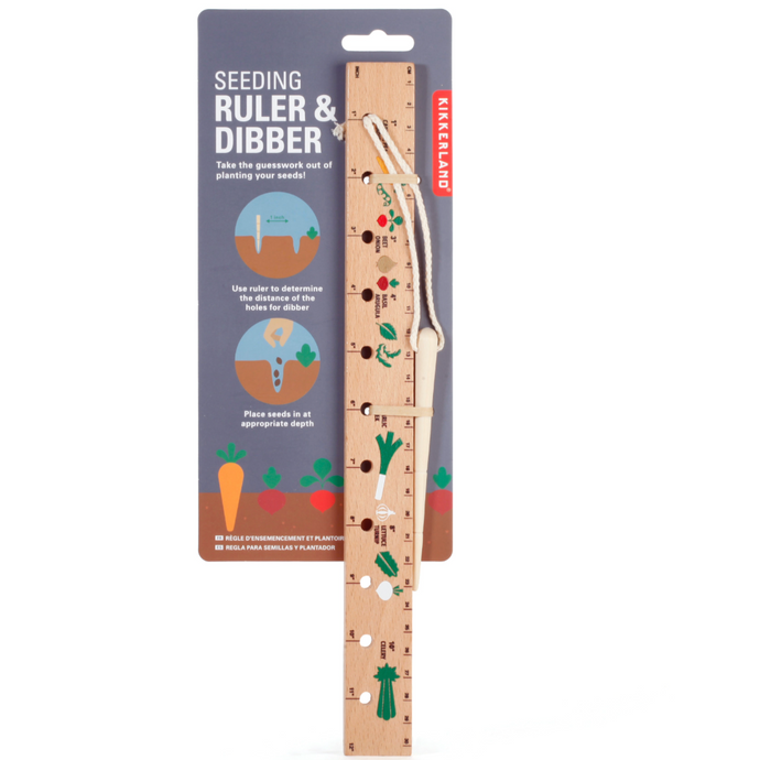 Seeding Ruler & Dibber - Tigertree