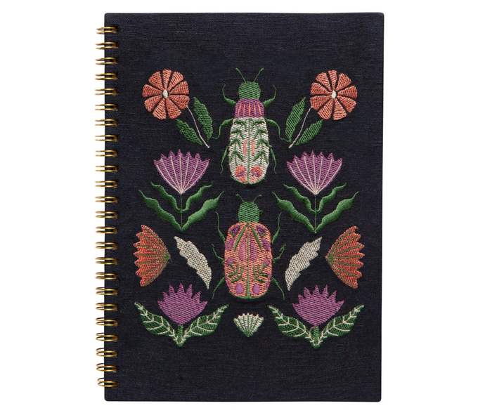 Amulet Embroidered Notebook - Tigertree