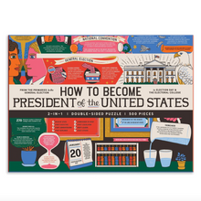 Load image into Gallery viewer, How To Become President Puzzle - Tigertree
