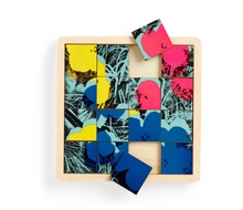 Load image into Gallery viewer, Warhol Flowers Sliding Puzzle - Tigertree
